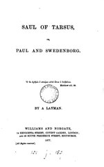 Saul of Tarsus, or Paul and Swedenborg