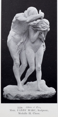 Adam et Ève chassés du paradis (Salon de 1906), localisation inconnue.
