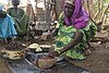 Shea butter making by women