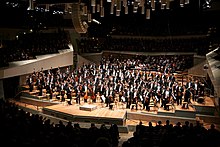 Simón Bolívar Symphony Orchestra of Venezuela at the Berlin Philharmonic Hall with Gustavo Dudamel.