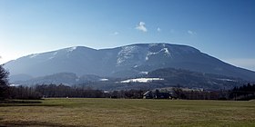 Smrk (Moravian-Silesian Beskids, CZE) - mountain in early spring.jpg