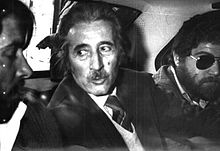 Sogno's arrest in 1976 Sogno arresto.jpg