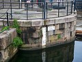 The nineteenth-century South Lock in Surrey Quays. [450]