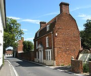 South Street, D'Arcy House is at the far end South Street, Tolleshunt D'Arcy.jpg
