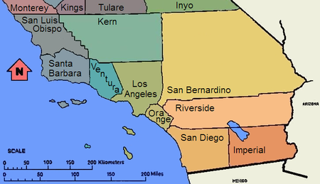 map of southern california counties        <h3 class=