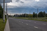 English: Southern Highway. Minsk, Belarus Беларуская: Паўднёвая магістраль. Мінск, Беларусь Русский: Южная магистраль. Минск, Беларусь