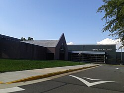 Spring Hill Rekreasyon Merkezi, eski Odricks Corner topluluğunun yaklaşık konumunda, Ağustos 2017'de