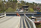 Broöppning, svängbron från 1926.