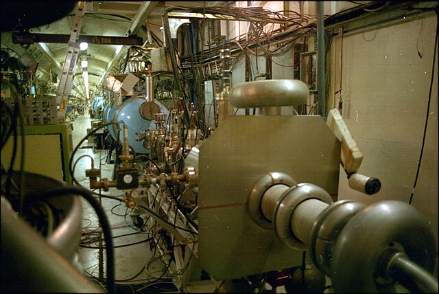 The Stanford University superconducting linear accelerator, housed on campus below the Hansen Labs until 2007. This facility is separate from SLAC