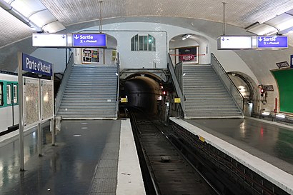 How to get to Porte D'Auteuil - Métro with public transit - About the place