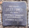 Struikelsteen Spichernstrasse 19 (Wilmd) Julius Pinner.jpg