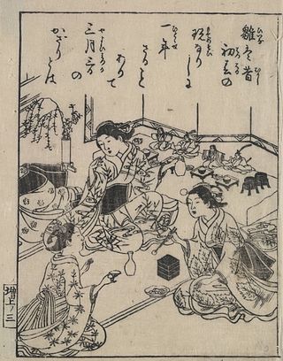 <span class="mw-page-title-main">Nishikawa Sukenobu</span> Japanese printmaker (1671–1750)