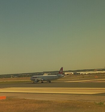 Swiss International Air Lines at Fiumicino Airport