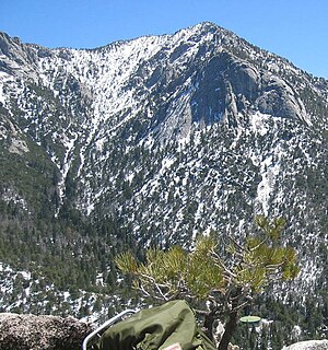 Tahquitz Peak mountain in United States of America