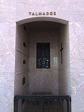 Talmadge's crypt at Hollywood Forever