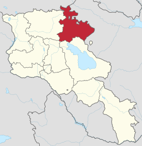Tavush in Armenia (de-facto hatched).svg