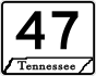 State Route 47 primærmarkør