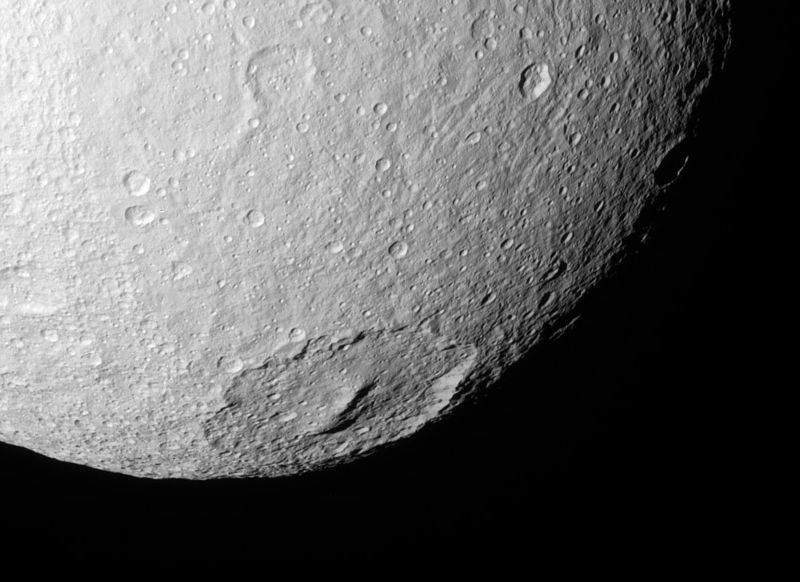 File:Tethys - Melanthius Crater 02 by Cassini.jpg