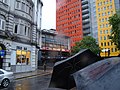 The Intrepid Fox and Central Saint Giles, viewed from Denmark Street, by Robert Lamb, geograph.org.uk 2471863