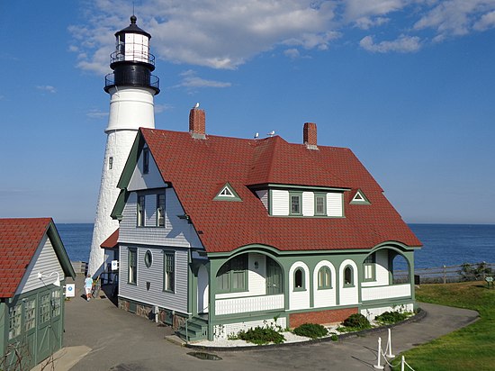 Portland Head Light in Cape Elizabeth, Maine.