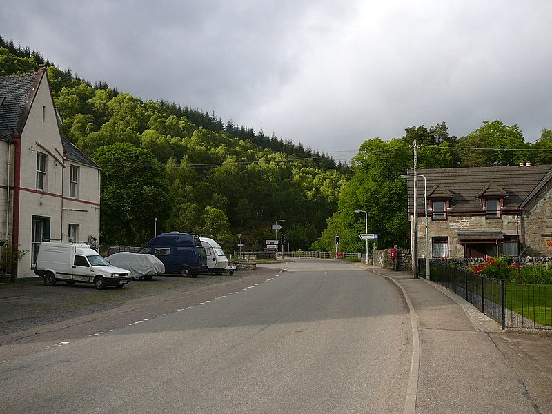 File:The centre of Cannich - geograph.org.uk - 2148925.jpg