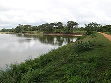 Embankment of Tissa Wewa
