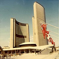 Toronto City Hall in 1967.