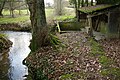 Ancien lavoir sur la rivière Laize au lieu-dit Clair-Tison.