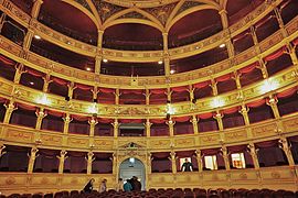 Interno del Teatro Verdi, Trieste (1798)