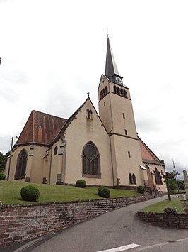 Kerk van Troisfontaines / Dreibrunnen