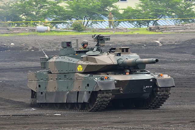A JGSDF Type 10 Tank in 2010