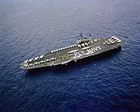 USS America (CV 66), diamond anniversary of US naval aviation, 1986
