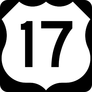 <span class="mw-page-title-main">U.S. Route 17</span> U.S. Numbered Highway in the Mid-Atlantic and Southeastern United States