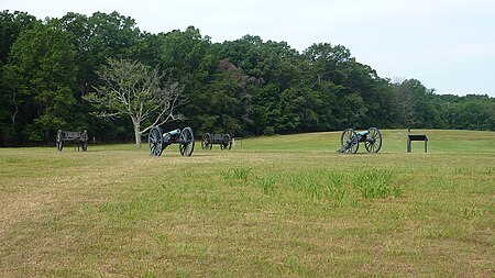 Union Howitzers Henry Hill