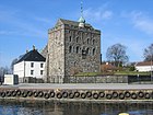 View of ancient Rosenkrantz Tower in Bergen Norway 20070325.JPG