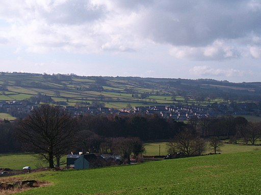 View towards Birchfield Farm and Darley - geograph.org.uk - 2275244