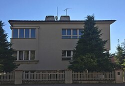 Vila Františka Sternwalda v září 2020