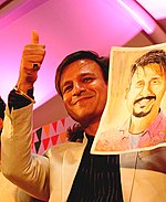 Vivek Oberoi during book launch function in Delhi India photographed by Sumita Roy Dutta.jpg