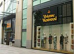 Vivienne Westwoods affär i Cardiff.