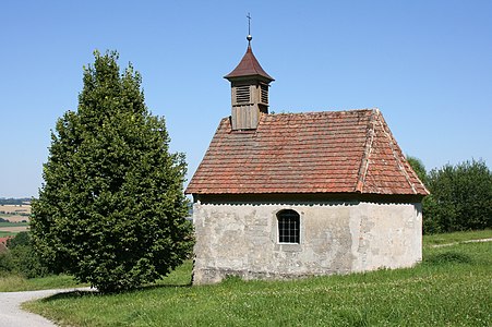 Chapel in the open-air museum Wackershofen