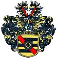 Wappen der Grafen von dem Broel-Plater gen. von Syberg zu Wischling im Wappenbuch des Westfälischen Adels