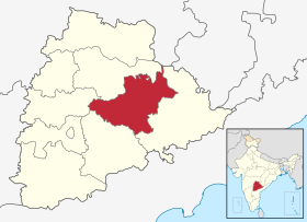 Warangal in Telangana (India).svg