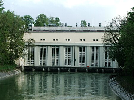 Wasserkraftwerk bei Pfrombach