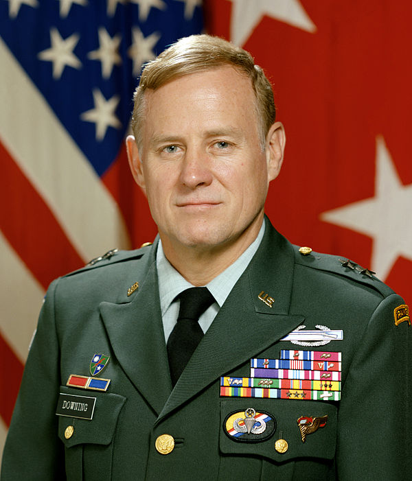 Wayne A. Downing as Major General, 1988