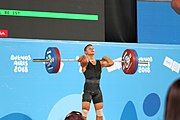 Deutsch: Gewichtheben bei den Olympischen Jugendspielen 2018; Tag 2, 10. Oktober 2018; Jungen 62 kg English: Weightlifting at the 2018 Summer Youth Olympics at 8 October 2018 – Boys' 62 kg