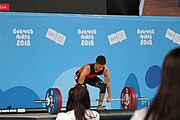 Deutsch: Gewichtheben bei den Olympischen Jugendspielen 2018; Tag 2, 10. Oktober 2018; Jungen 62 kg English: Weightlifting at the 2018 Summer Youth Olympics at 8 October 2018 – Boys' 62 kg