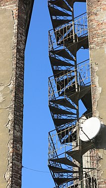 Wendeltreppe, Krakau, Polen