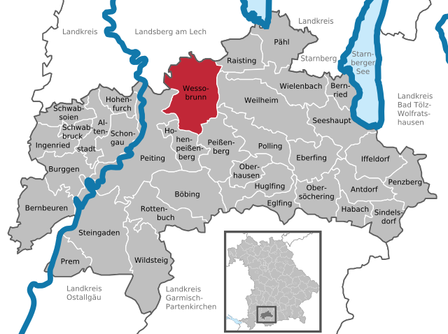Wessobrunn - Localizazion