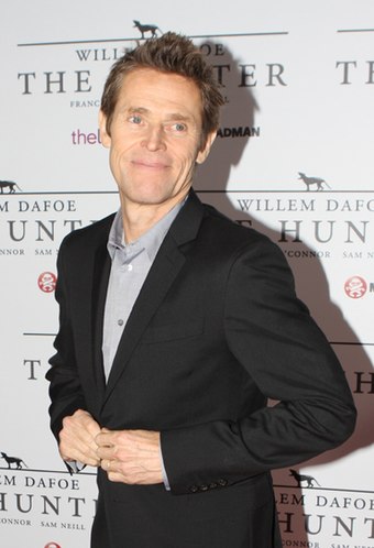 Dafoe at the premiere of The Hunter in 2011