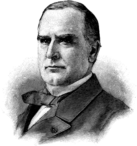 William McKinley, Allegheny student for one year, eventual President of the United States